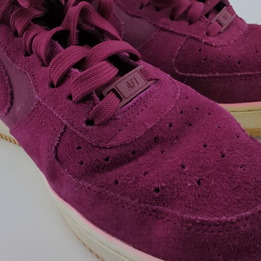 Nike Air Force 1 07 Premium Size 10 Womens True Berry AF1 Prm‎ 896185-602 - Picture 9 of 10